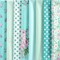 8pcs Craft Fabric Bundle 100% Cotton Quilting Fabric 18x22 Inches